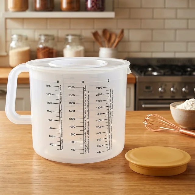 Plastic Measurement Storage Box – Large Capacity & Secure Lid