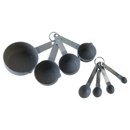 Plastic Measuring Cups and Spoons Set – Accurate Kitchen Tools