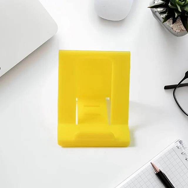 Plastic Mobile Phone Stand – Adjustable Foldable 6-Piece Set