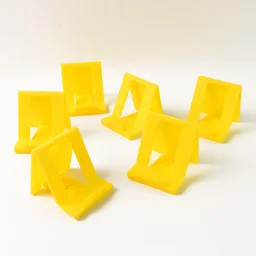 Plastic Mobile Phone Stand – Adjustable Foldable 6-Piece Set