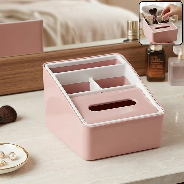 Plastic Multipurpose Storage Organizer Box – Space-Saving & Durable