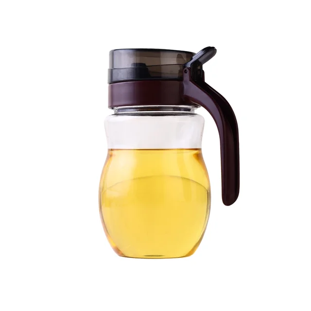 Plastic Oil Dispenser 650ml – Anti-Drip Small Nozzle | Ganesh