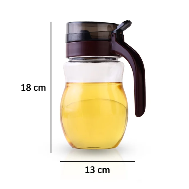 Plastic Oil Dispenser 650ml – Anti-Drip Small Nozzle | Ganesh