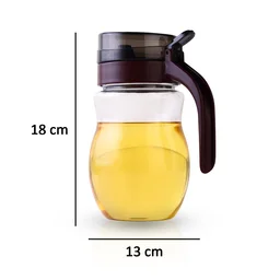 Plastic Oil Dispenser 650ml – Anti-Drip Small Nozzle | Ganesh