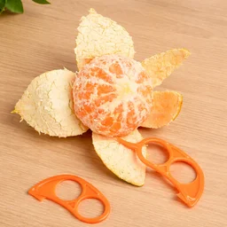 Plastic Orange Peeler Tool – Easy Peel Set of 5 for Citrus Fruits