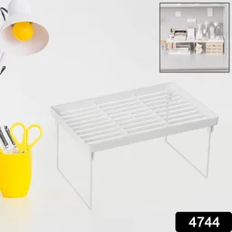 Plastic Organizer Storage Rack – Foldable & Rust-Proof Design