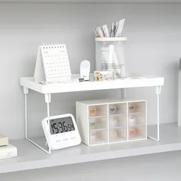Plastic Organizer Storage Rack – Foldable & Rust-Proof Design