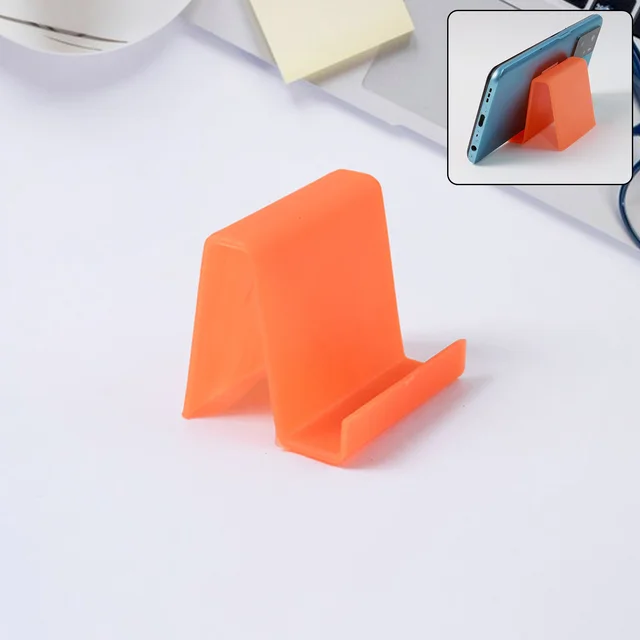 Plastic Phone Stand with Angled Support – Durable & Compact