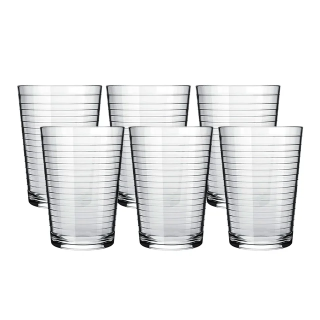 Plastic Ringo Glass – Durable 300ml Crystal-Clear Tumbler