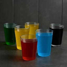 Plastic Ringo Glass – Durable 300ml Crystal-Clear Tumbler