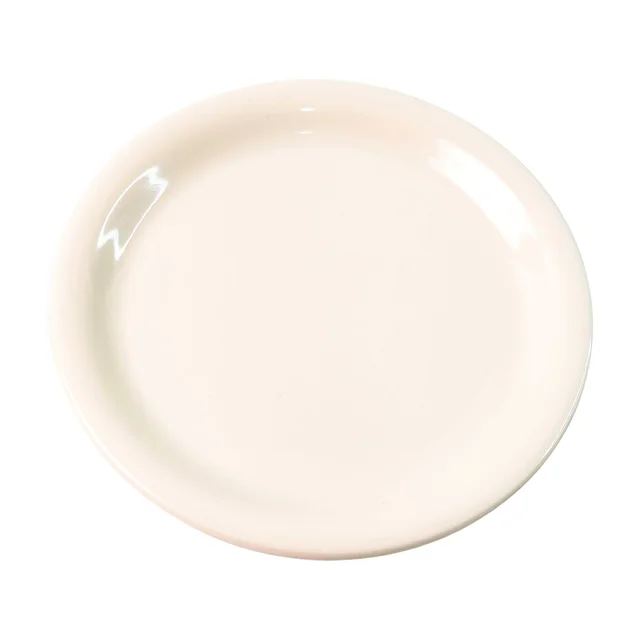 Plastic Round Dinner Plate – 19 cm Durable & Lightweight