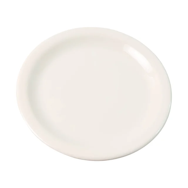 Plastic Round Dinner Plate – 23 cm Durable & Glossy