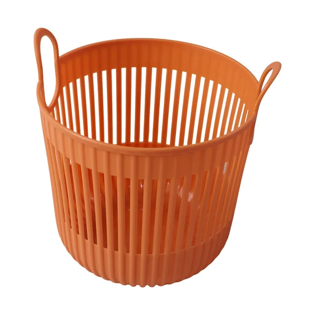Plastic Round Storage Basket – Durable and Portable Organizer