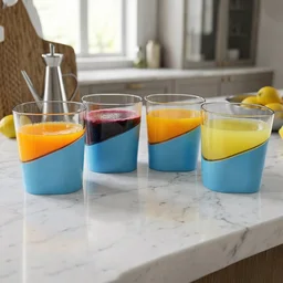 Plastic Selo Glass – Modern Design with Grip Base for Easy Handling