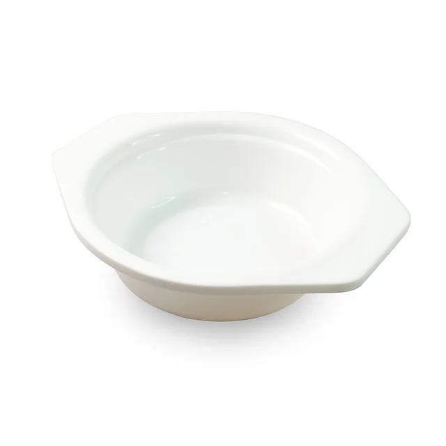 Plastic Serving Bowl with Easy-Grip Side Tabs – Durable & Lightweight