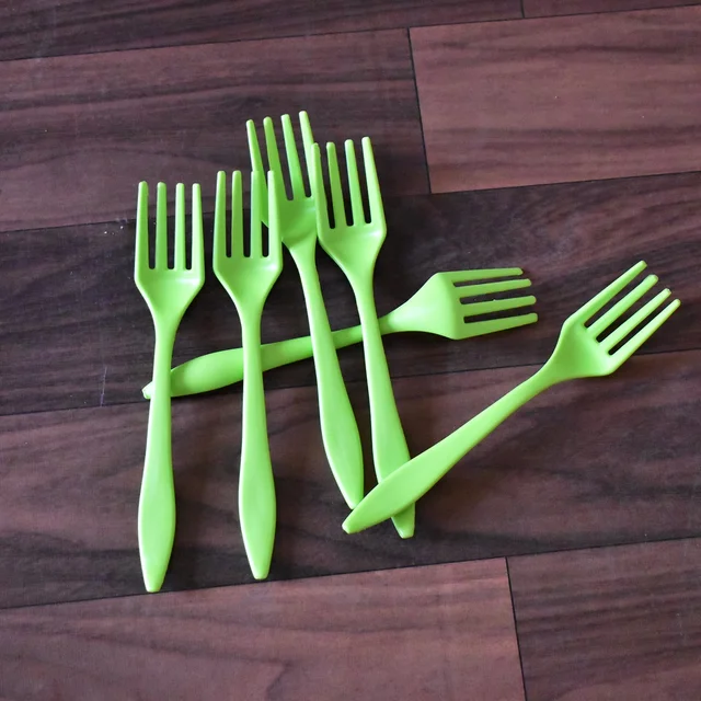 Plastic Serving Fork Set 6pc – Durable & BPA-Free | Serve Stellar