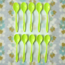 Plastic Spoons Set – Reusable Serving Cutlery | Tummy Tide