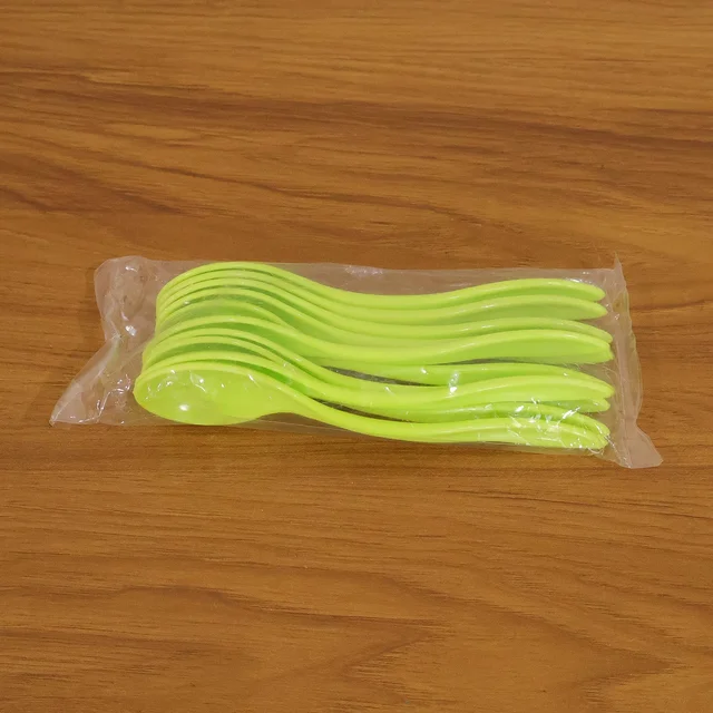 Plastic Spoons Set – Reusable Serving Cutlery | Tummy Tide