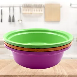 Plastic Storage Bowls Set of 3 – Multipurpose & Durable | Storenzo
