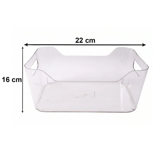 Plastic Storage Box Organizer – Durable & Space-Saving with Handle