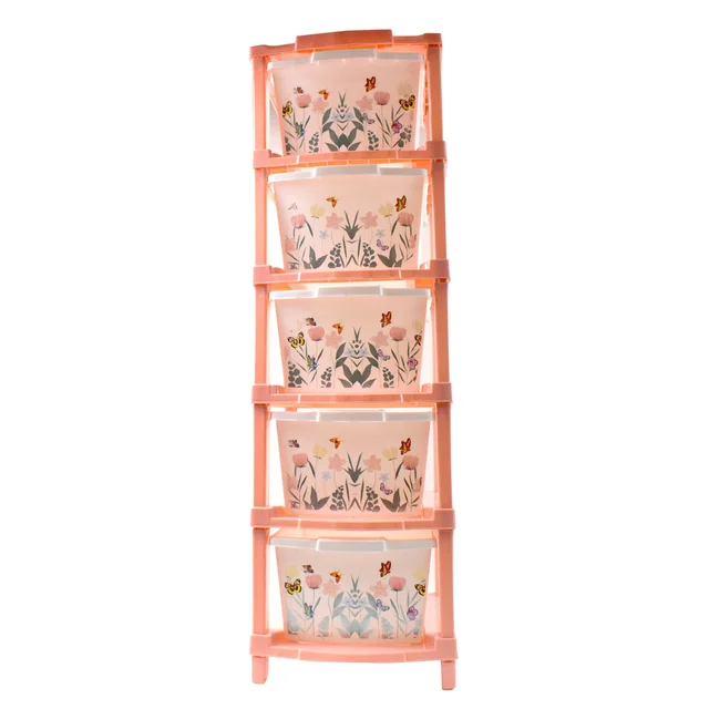Plastic Storage Drawer – 5-Layer Large Modular Organizer