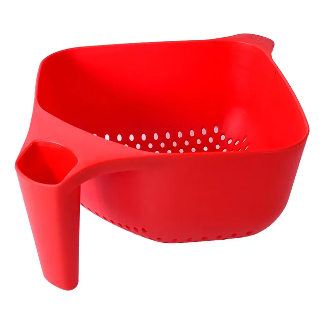 Plastic Strainer Bowl – Ergonomic Handle & Quick Drainage