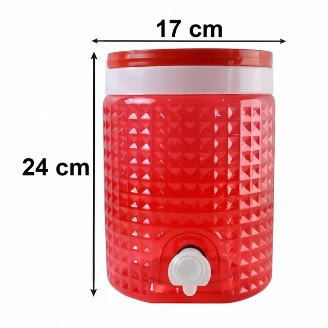 Plastic Water Jug 4.5 Litre – Diamond Cut & Leakproof | ChillPour