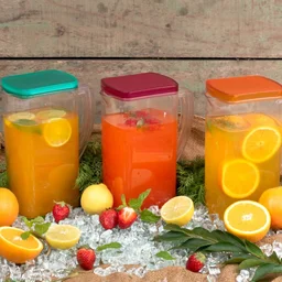 Plastic Water Jug Set 2L with 6 Glasses – BPA-Free | hydrozilla