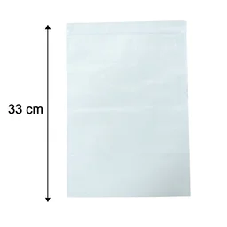 Plastic Zip Lock Bag – Reusable 33x23 cm for Secure Storage