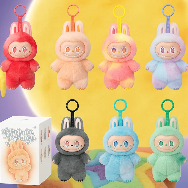 Plush Keychain – Soft Cartoon Animal Toy for Bags