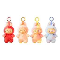 Plush Keychain – Soft Cartoon Animal Toy for Bags