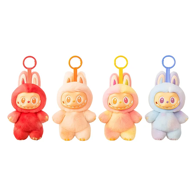 Plush Keychain – Soft Cartoon Animal Toy for Bags