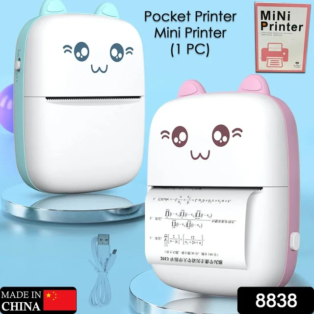 Pocket Mini Printer – Wireless Bluetooth Thermal Printer | Voltronic
