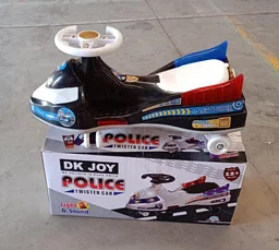 Police Ride-On Toy Car – Musical Lights & Safe for Kids