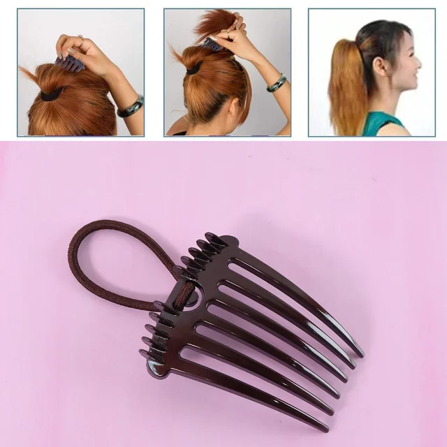 Ponytail Comb – Easy Voluminous Ponytails for Thick Hair