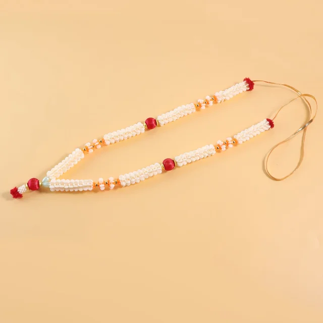 Pooja Gajra Garland – Traditional Floral Decorative Accessory