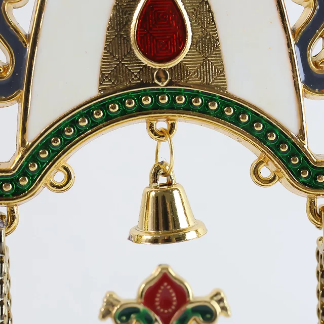 Pooja Jhula Mandir – Traditional Decorative Idol Swing with Bell