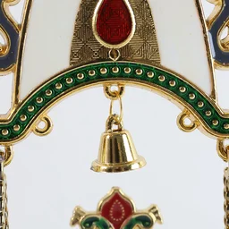 Pooja Jhula Mandir – Traditional Decorative Idol Swing with Bell