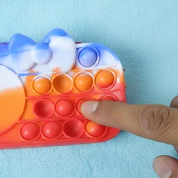 Pop It Pencil Pouch – Stress-Relief Fidget Storage for Kids