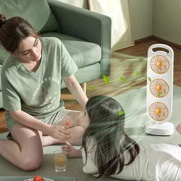 Portable 3 in 1 Table Fan – Compact Personal Cooling Solution