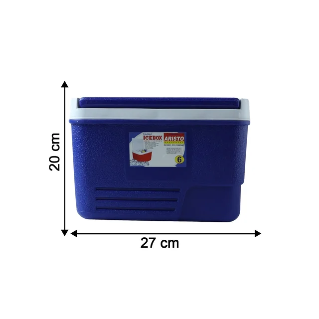 Portable 6L Ice Cooler Box – Keeps Drinks Chilled Outdoors