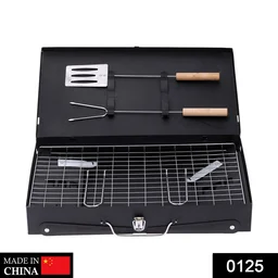 Portable Barbecue Grill – Stainless Steel Compact Briefcase | FirePot