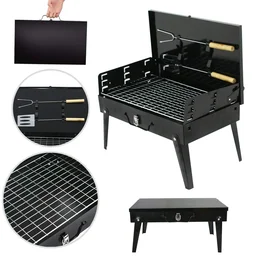 Portable Barbecue Grill – Stainless Steel Compact Briefcase | FirePot