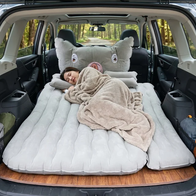 Portable Car Air Mattress – Easy Setup for Road Trips, Car Sofa