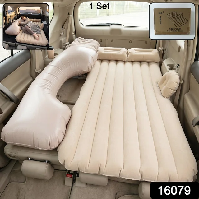 Portable Car Air Mattress – Foldable for Travel & Camping Comfort, Car Sofa
