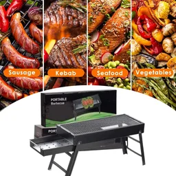 Portable Charcoal BBQ Grill – Folding Design for Outdoor & Home | FirePot