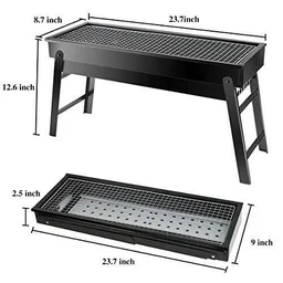 Portable Charcoal BBQ Grill – Folding Design for Outdoor & Home | FirePot