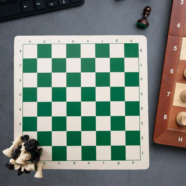 Portable Chess Set – Big, Foldable, Travel-Friendly Vinyl Board