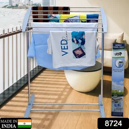 Portable Clothes Drying Rack – Foldable, Steel & Plastic | PHOBIA