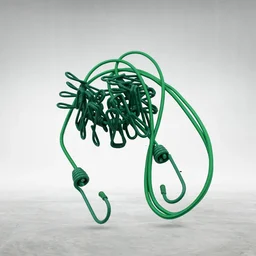 Portable Clothes Drying Rope – Elastic with 12 Clips | FERVENT